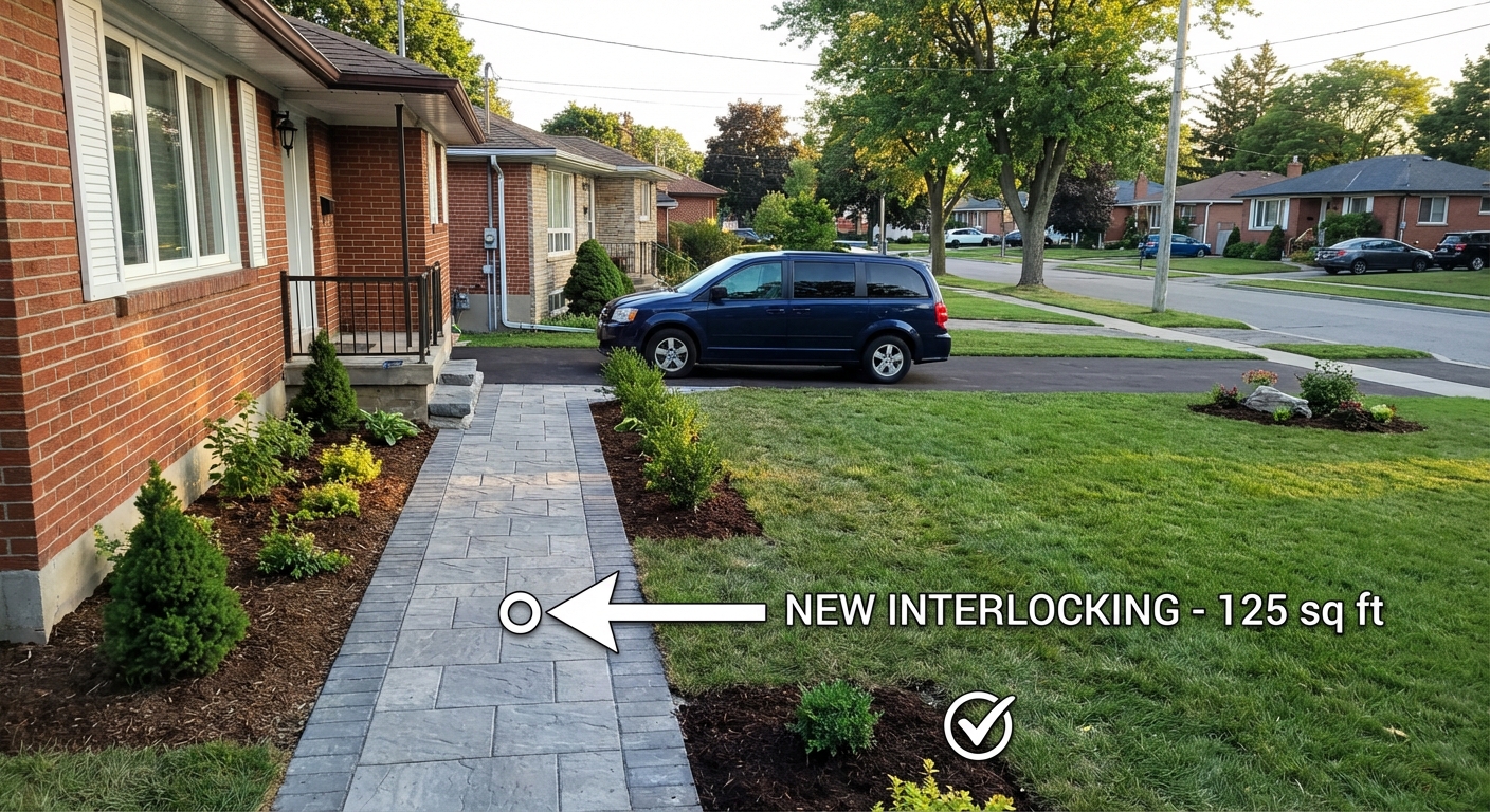 Exterior renovation and landscaping GTA